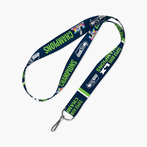 Seattle Seahawks Super Bowl LX Champions Lanyard
