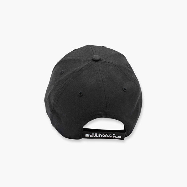 Seattle Seahawks Black & White MVP Adjustable Hat