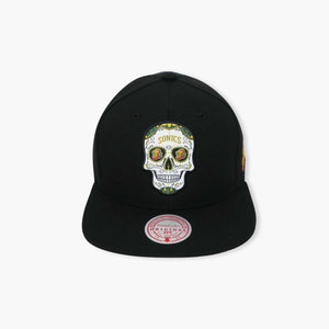 Seattle SuperSonics Sugar Skull Snapback