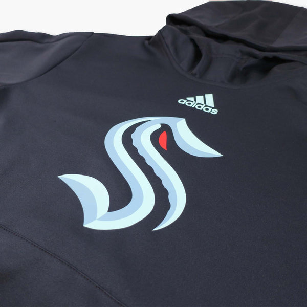 Seattle Kraken Adidas Primary Logo Pullover Hoodie