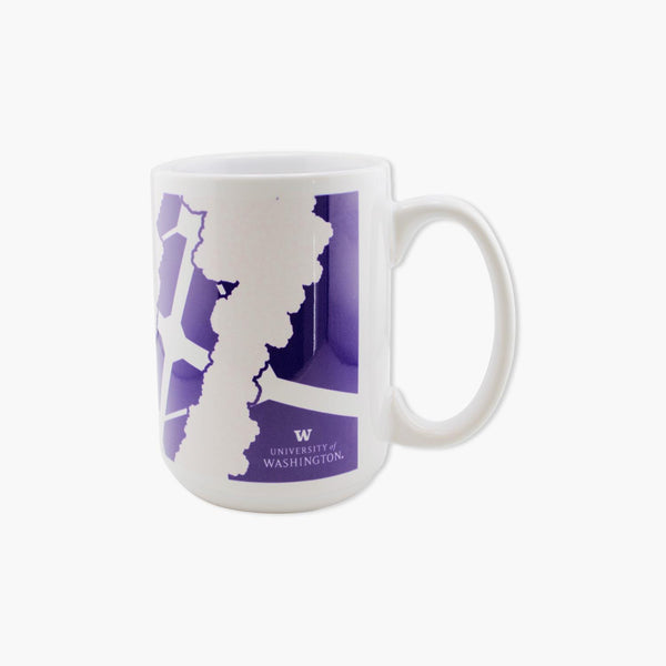 Washington Huskies Cherry Blossom Mug