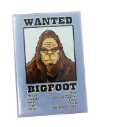 Bigfoot Wanted 2x3 Magnet