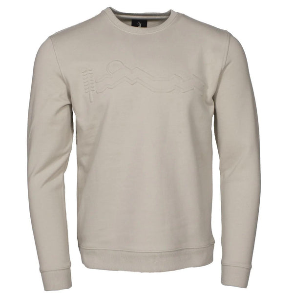 Geo Sunset Cotton Crewneck