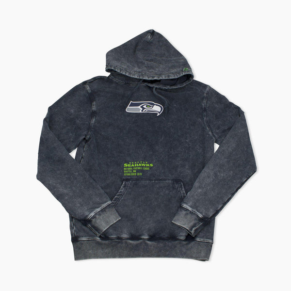 Seattle Seahawks Mineral Wash Navy Hoodie