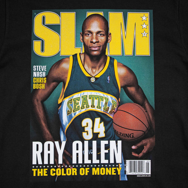 Seattle SuperSonics Ray Allen SLAM Cover T-Shirt