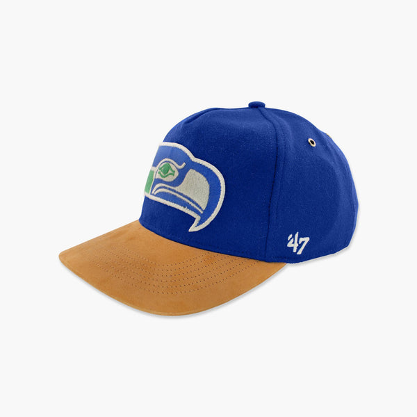 Seattle Seahawks Golden Age Two-Tone Wool Strap back Hat
