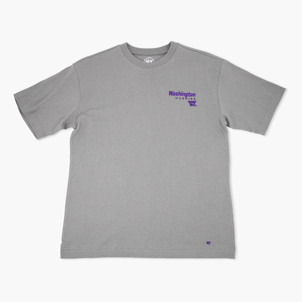Washington Huskies Wolf Grey Heavyweight Premium T-Shirt