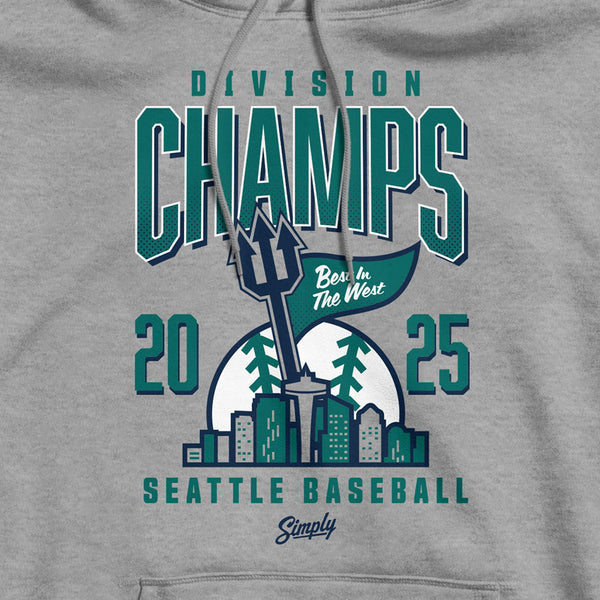 Northwest Royalty 2025 Division Champs Seattle Baseball Hoodie