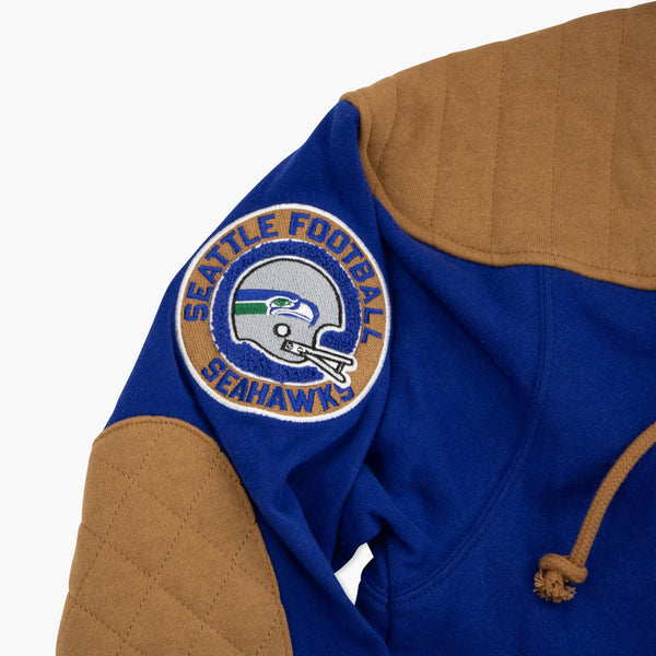 Seattle Seahawks Flannagan Wingback Lacer Hoodie