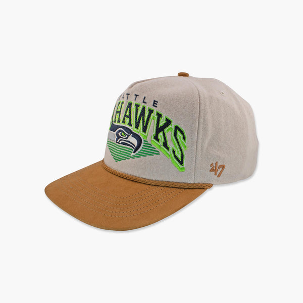 Seattle Seahawks Natural Pomona Wool Hitch Snapback