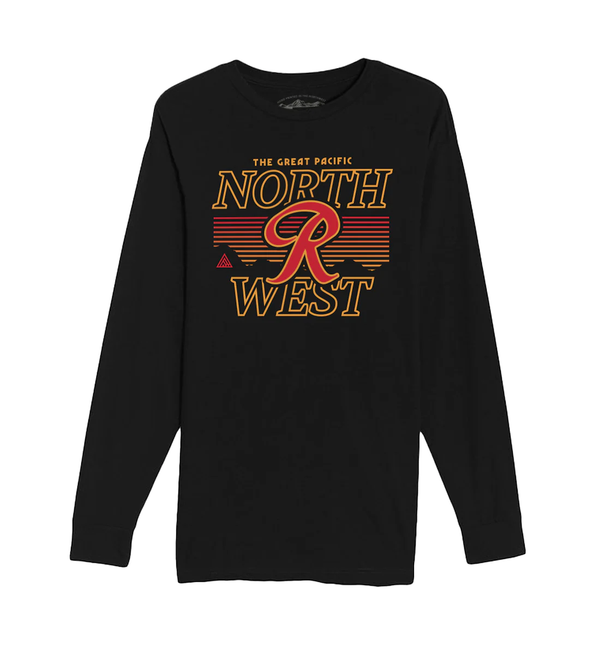 Rainier Beer Sunset Long Sleeve T-Shirt