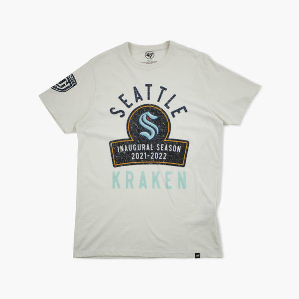 Seattle Kraken Old Time Hockey Sandstone T-Shirt