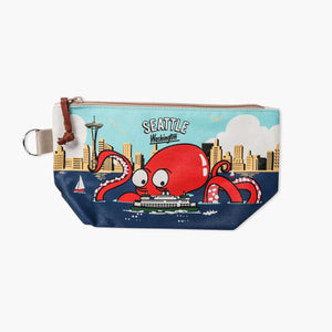 Chalo Seattle Octopus Skyline Pouch