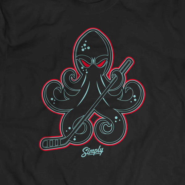 Hocktopus Black Ice Glow In The Dark T-Shirt