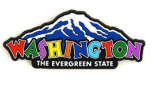 WA/Mt Rainier PVC Magnet(H)