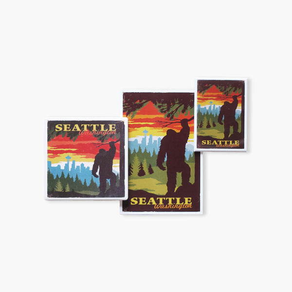 LP Seattle Bigfoot Skyline Souvenir