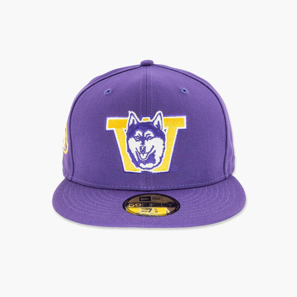 Washington Huskies Classic Throwback Est. 1861 Pennant Fitted Hat
