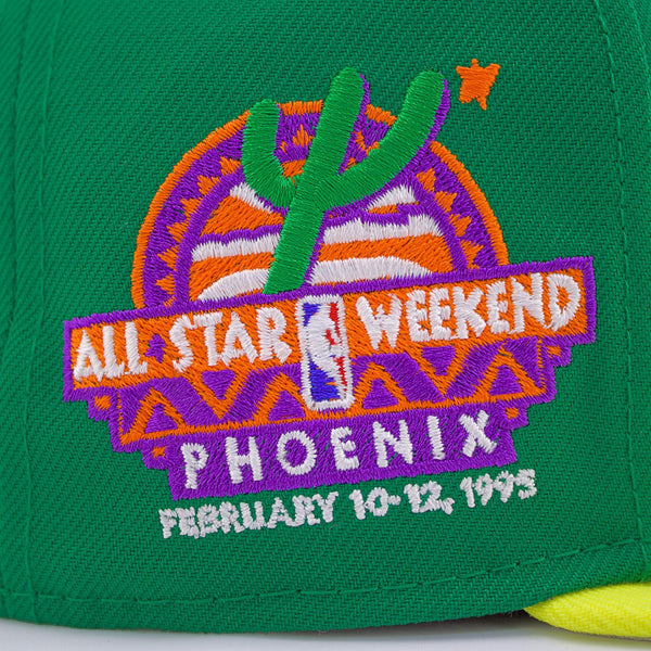 Seattle SuperSonics New Era 1995 All-Star Game Green Snapback