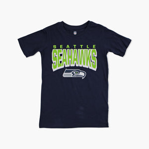 Seattle Seahawks On the Block Youth T-Shirt