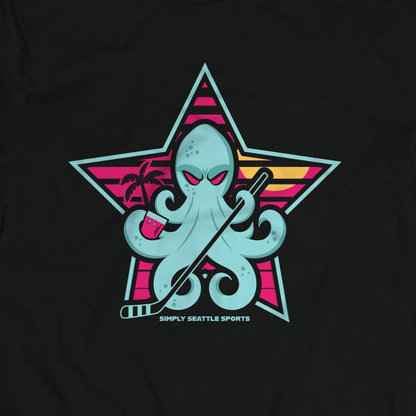 Hocktopus Vice Black T-Shirt