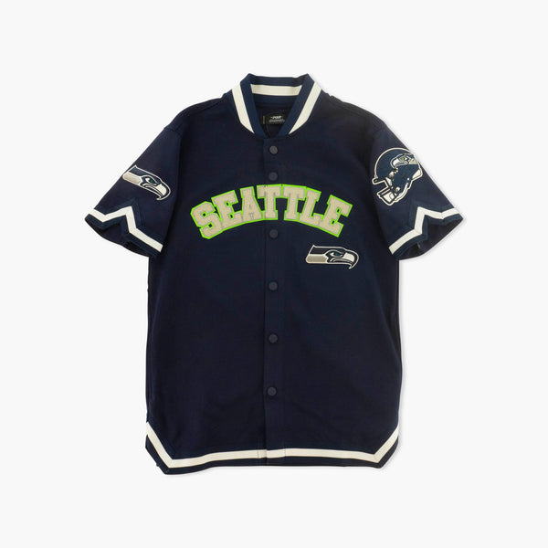 Seattle Seahawks Button Up Premium Jersey