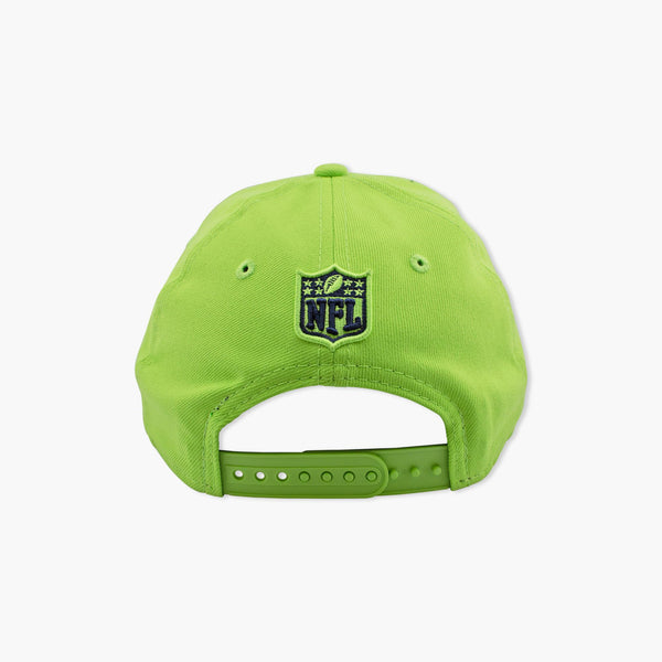 Seattle Seahawks Action Green Curved Bill Snapback