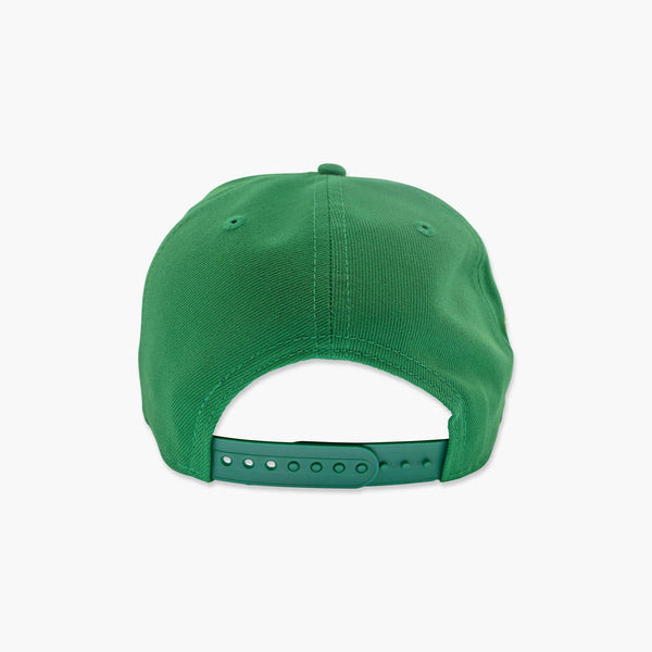 Seattle Sounders Kelly Green Retro Script Logo A-Frame Snapback