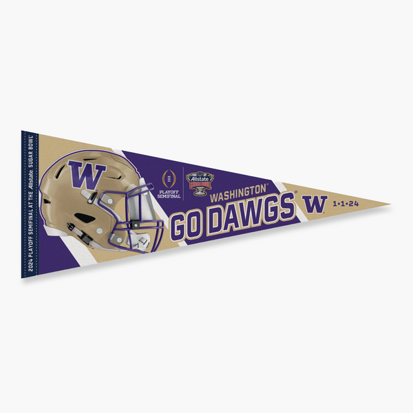 Washington Huskies Sugar Bowl Premium Pennant