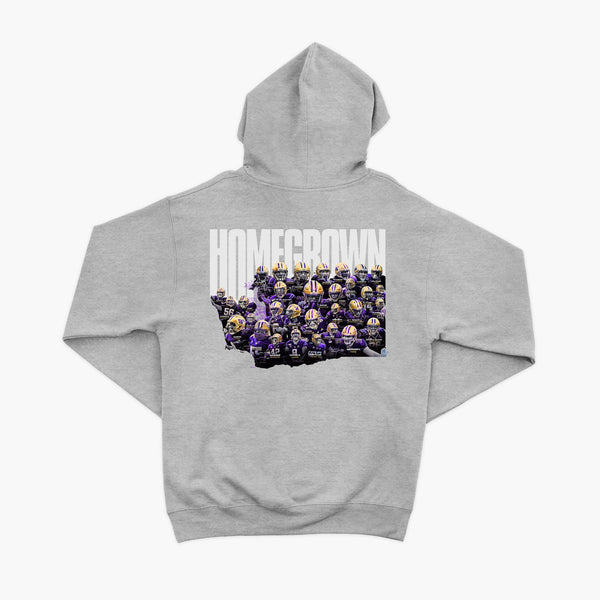 Washington Huskies "Homegrown" Say Who Project Grey Hoodie