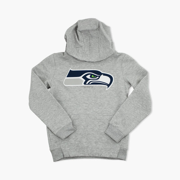 Seattle Seahawks Heather Grey Youth Hoodie