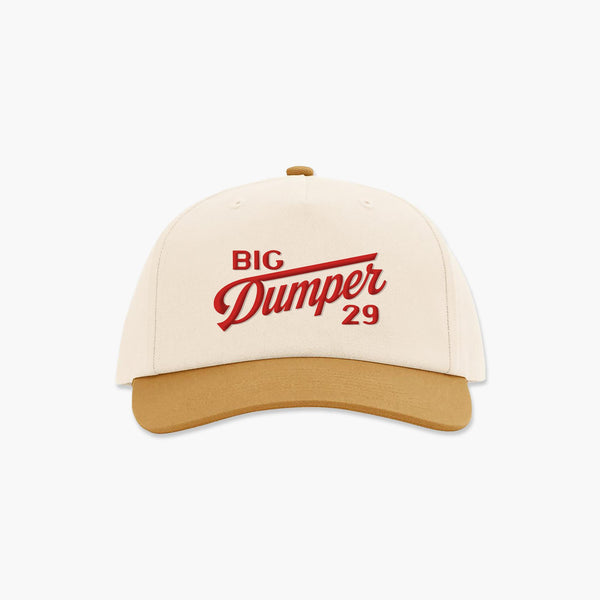 The Big Dumper Gameday Two Tone Cream/Tan Hat, Big Dumper Collection