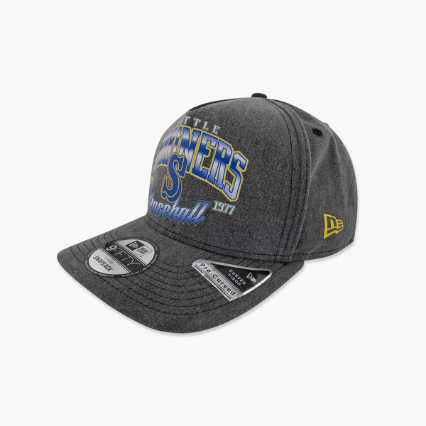 Seattle Mariners Charcoal Retro A-Frame Snapback