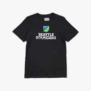 Seattle Sounders Black Wordmark T-Shirt