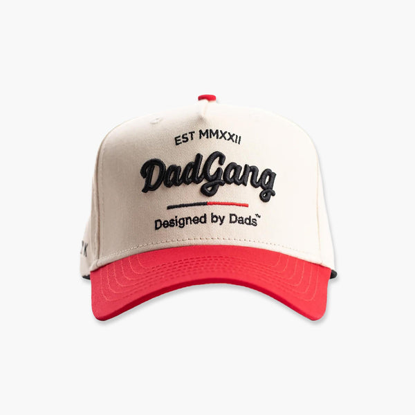 Dad Gang Horsepower Black/Red Snapback