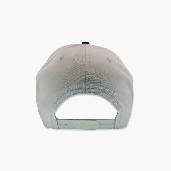 Seattle Seahawks Cream/Navy Chainstitch Snapback