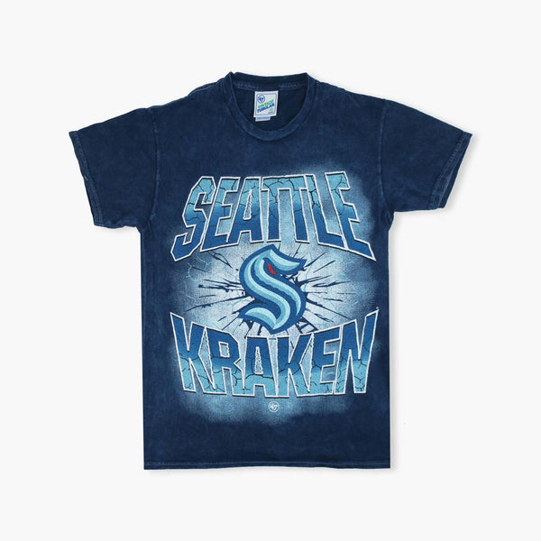 Seattle Kraken Bottle Rocket Tie Dye T-Shirt