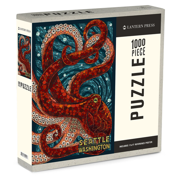 LP Octopus Mosaic 1000pc Puzzle - 45664