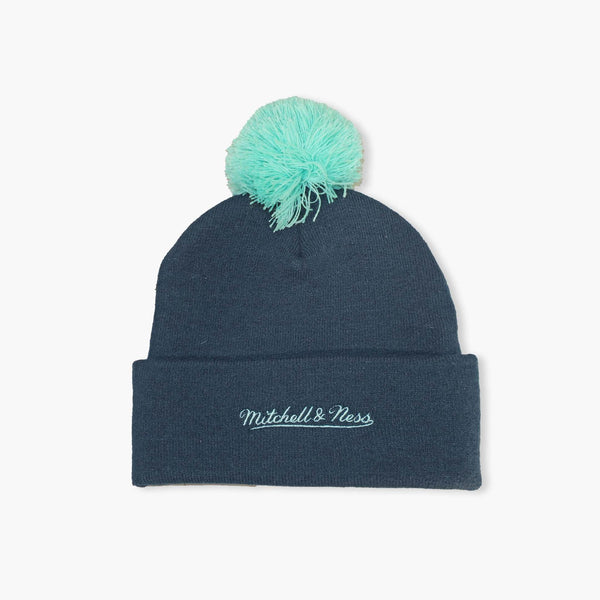Seattle Kraken Punch Out Cuff Pom Beanie