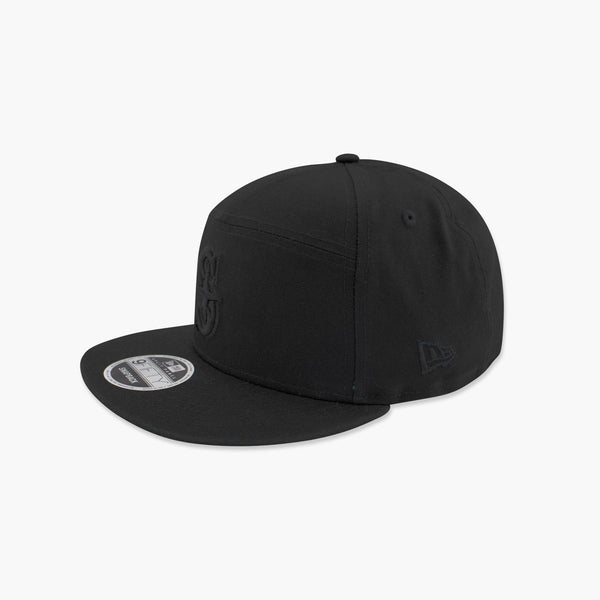 Seattle Mariners Blackout Split Panel Snapback