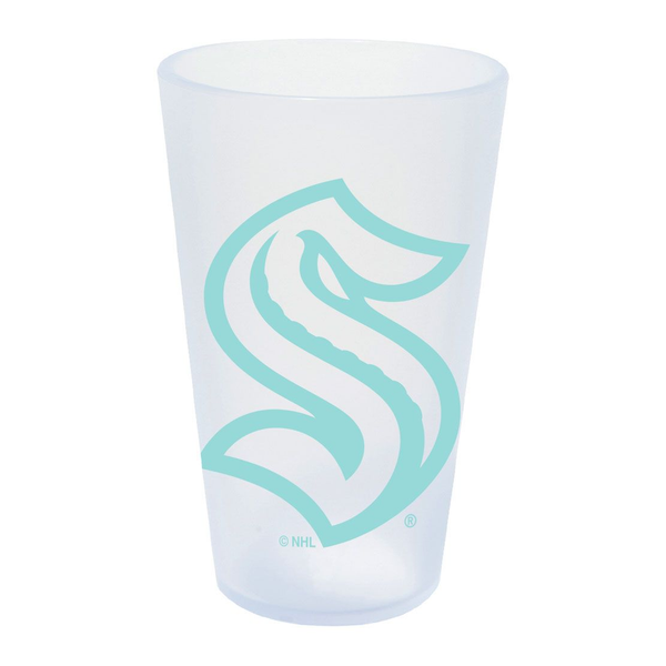 Seattle Kraken Icicle 16oz Silicone Pint Glass