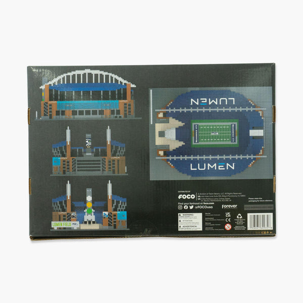 Seattle Seahawks Lumen Field 3-D BRXLZ Replica