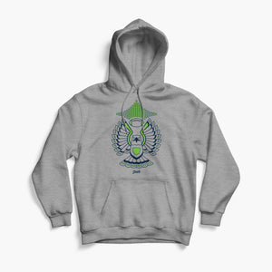 Touchdown Hawk Rivalry Grey Hoodie