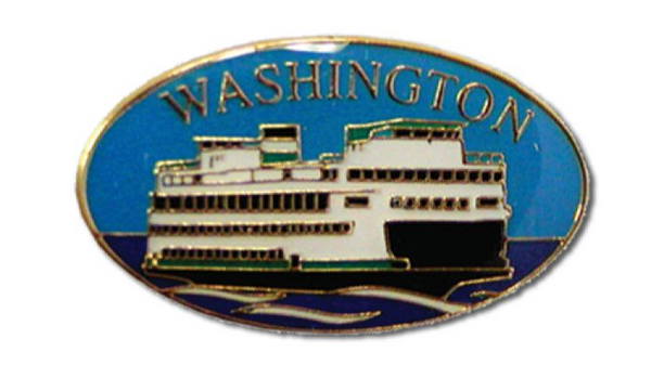 Washington State Ferry Lapel Pin