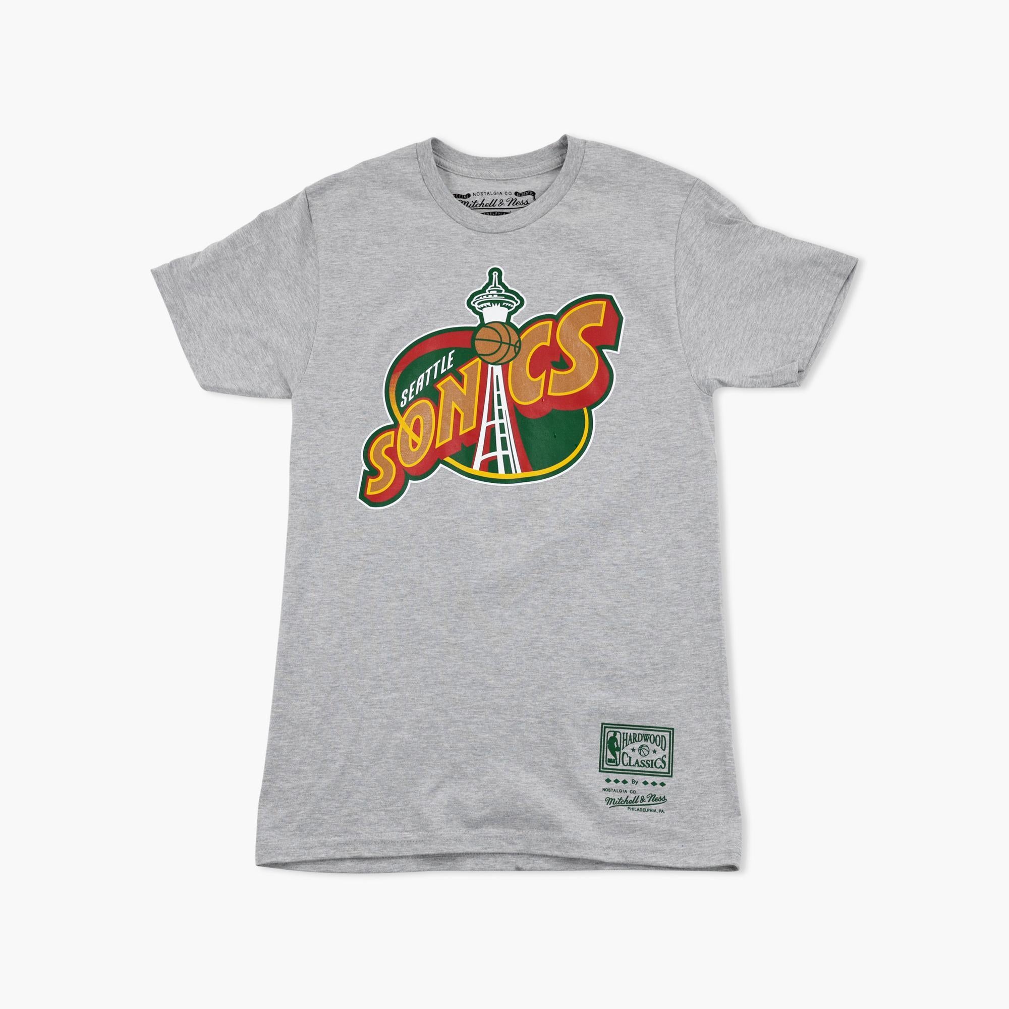 Seattle SuperSonics Grey Space Needle Premium T-Shirt – Simply Seattle
