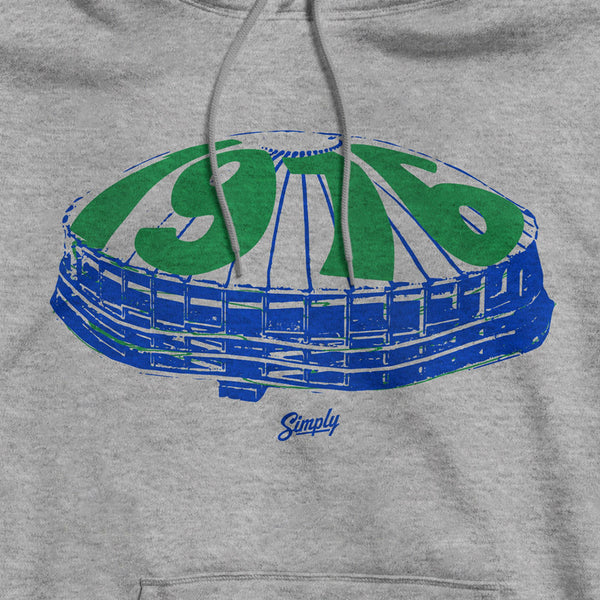 Kingdome Established 1976 Heather Grey Hoodie