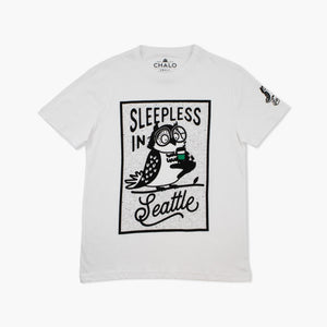 Chalo Seattle Sleepless in Seattle White T-Shirt
