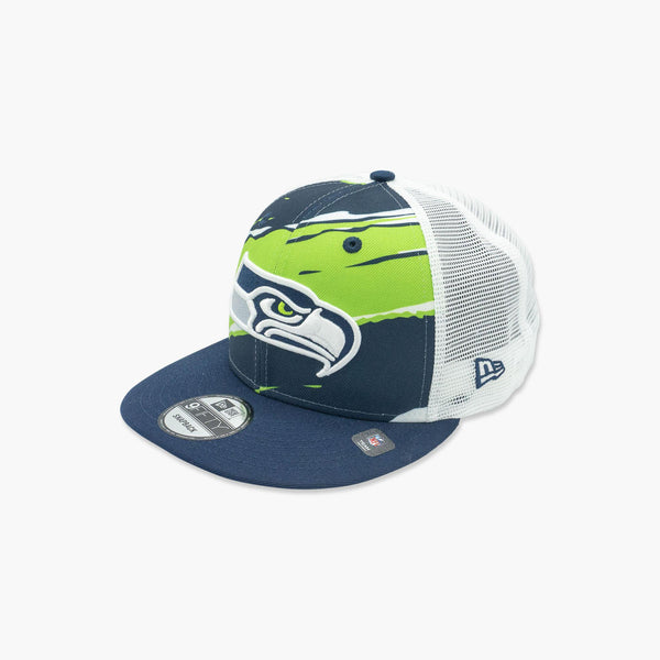 Seattle Seahawks Paint Trucker Snapback