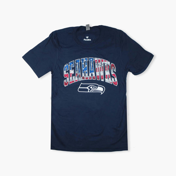 Seattle Seahawks Iconic Wave Banner T-Shirt