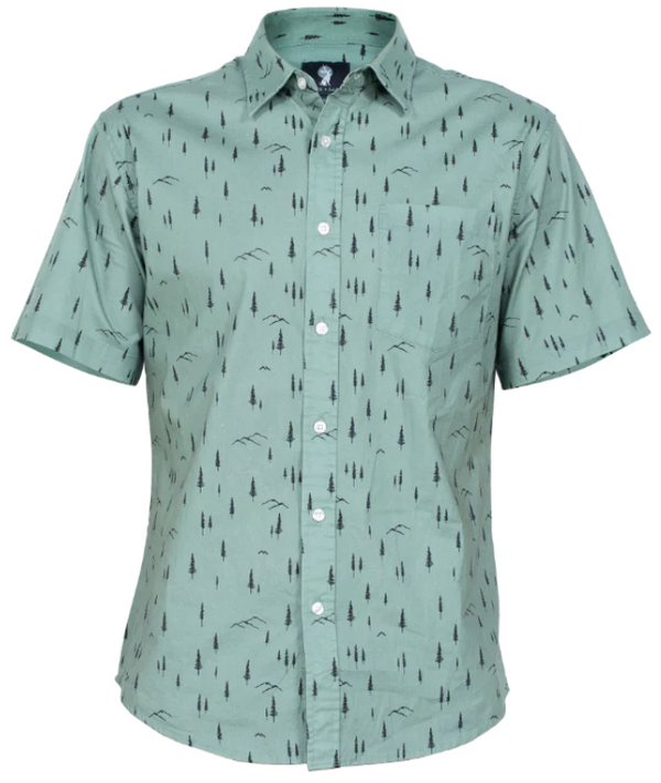 Juniper Sage Evergreen Camp Shirt