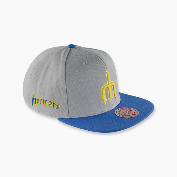 Seattle Mariners Grey Trident Snapback